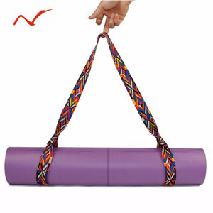 Adjustable Cotton Yoga Mat Strap