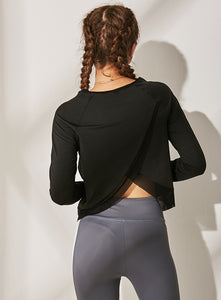 Long Sleeve Loose Yoga Shirt