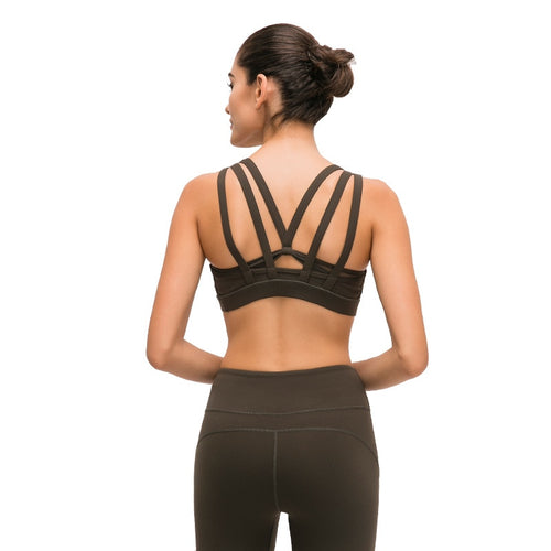 Sweat-wicking Four-way Stretch Bra