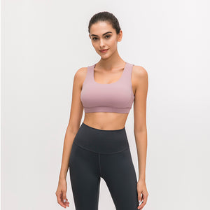 Sweat-wicking Four-way Stretch Bra