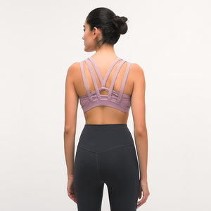 Sweat-wicking Four-way Stretch Bra