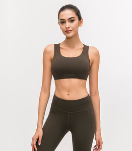 Sweat-wicking Four-way Stretch Bra
