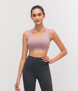 Sweat-wicking Four-way Stretch Bra
