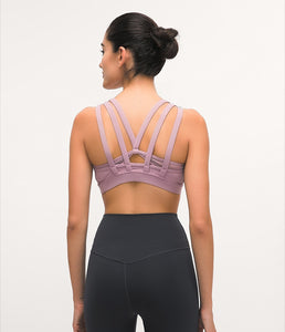 Sweat-wicking Four-way Stretch Bra
