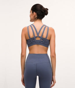 Sweat-wicking Four-way Stretch Bra