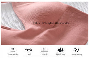 Elastic Breathable Fabric Padded Tank