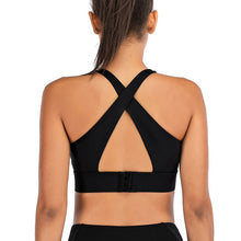 Load image into Gallery viewer, Push up Padded Cross-Back Bra Top