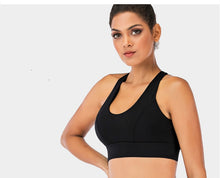 Load image into Gallery viewer, Push up Padded Cross-Back Bra Top