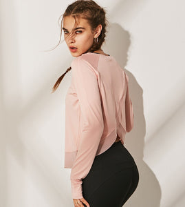 Long Sleeve Loose Yoga Shirt