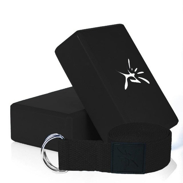 EVA Yoga Blocks & Strap
