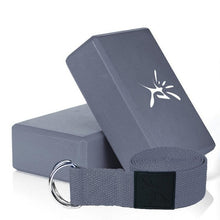 Load image into Gallery viewer, EVA Yoga Blocks &amp; Strap