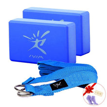 Load image into Gallery viewer, EVA Yoga Blocks &amp; Strap